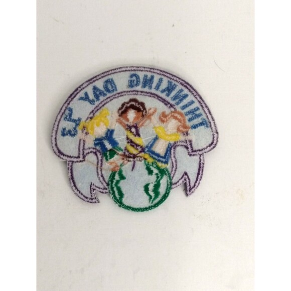 GSA Girl Scouts Thinking Day '13 Earth Patch - Picture 2 of 2